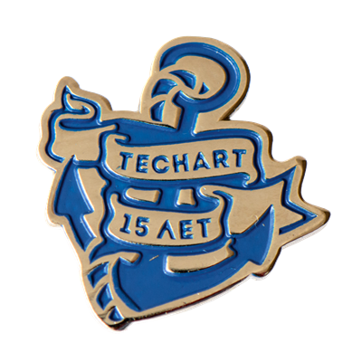 Значок Techart 15 лет